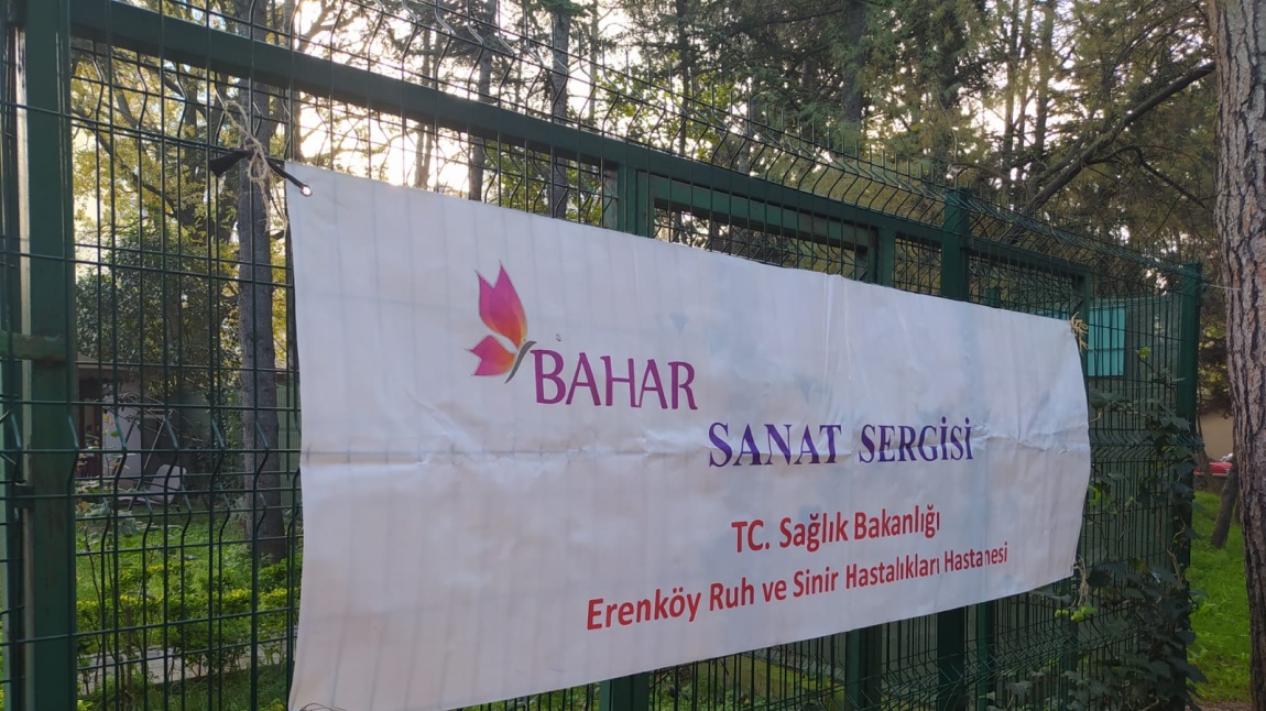 Erenköy Ruh ve Sinir Hastalıkları Eğitim ve Araştırma Hastanesi BAHAR (Bağımlı Hastalar için Rehabilitasyon) Merkezi kurslarımızın Sanat Sergisi'nin Açılışı Gerçekleştirildi